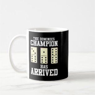 Caneca De Café Dominoes Game Engraçado Gift