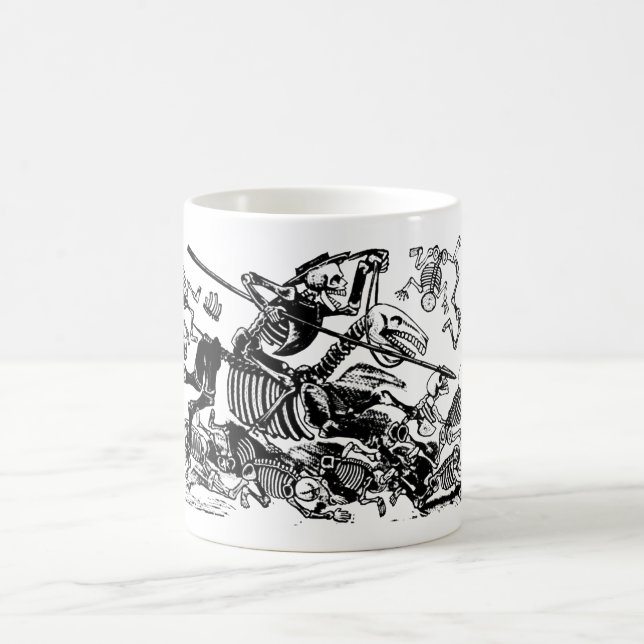 Caneca De Café Don Quijote por José Guadalupe Posada (Centro)