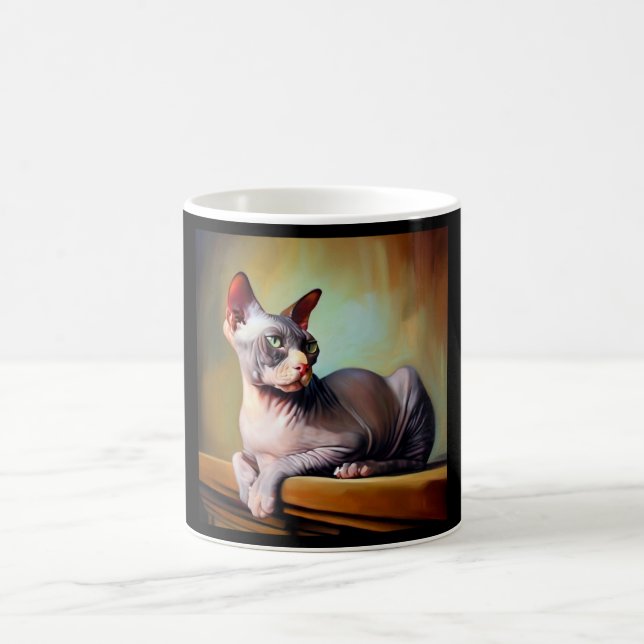 Caneca De Café Don Sphynx Cat (Centro)