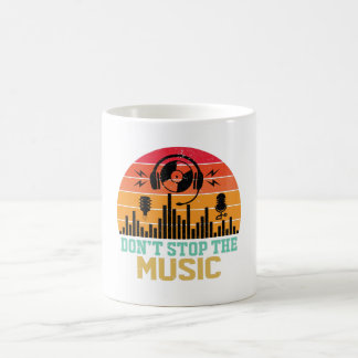 Caneca De Café Don’t Stop The Music Coffee Mug