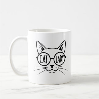 Caneca De Café Dona de Gatos 