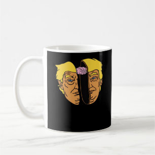 Caneca De Café Donald Brain Trumpkin Trabalho de arte