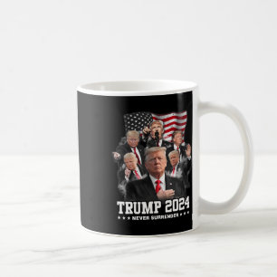 Caneca De Café Donald J Trump 2024 Nunca Rende 1