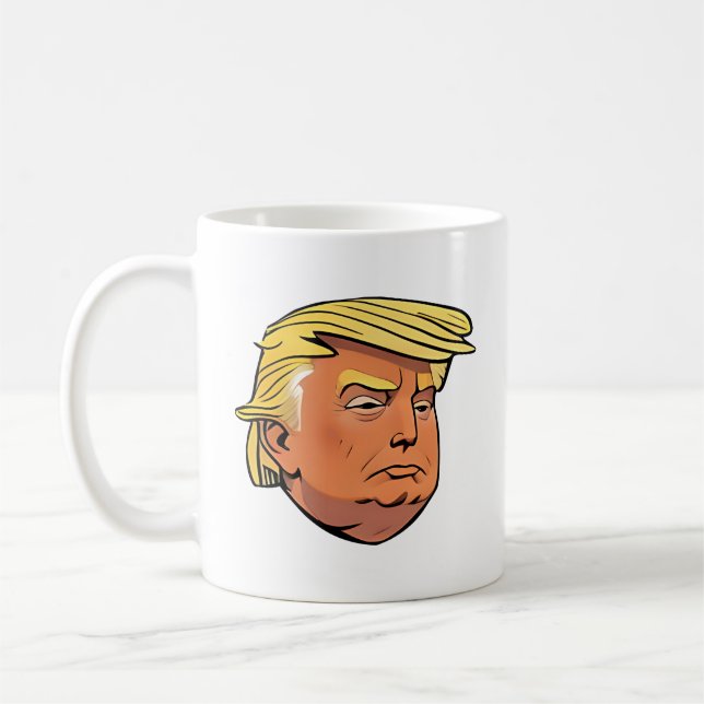 Caneca De Café Donald J Trump Mug (Esquerda)