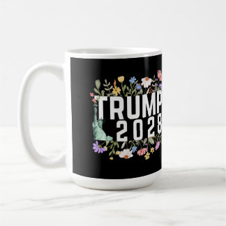 Caneca De Café Donald Trump 2028
