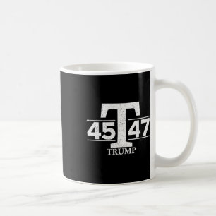 Caneca De Café Donald Trump 45 47 45º 47º Presidente