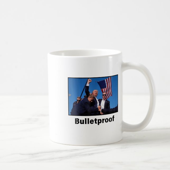 Caneca De Café Donald Trump à prova de bala 2024 (Direita)