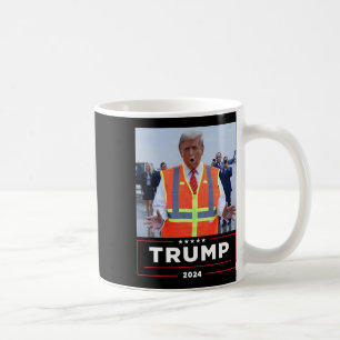 Caneca De Café Donald Trump Anda em Camiseta de Caminhão Garge