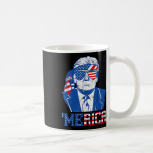Caneca De Café Donald Trump Camisa Merica Trump Sungl Usa Bandeir