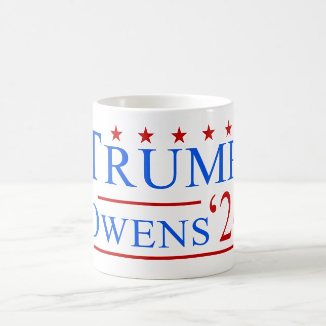 Caneca De Café Donald Trump & Candace Owens 2024 Eleição nos EUA (Centro)