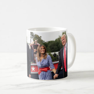 Caneca De Café Donald Trump com primeira senhora Melania