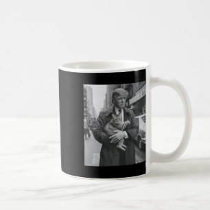 Caneca De Café Donald Trump E Cat Em Nyc