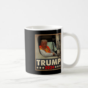 Caneca De Café Donald Trump Em Garbage Truck Team Garbage Para Tr