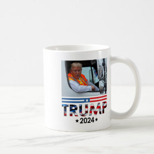 Caneca De Café Donald Trump Em Garbyge Truck Team Garge For Trump