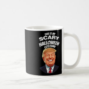 Caneca De Café Donald Trump engraçado susto Halloween Brincadeira