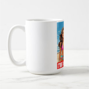 CANECA DE CAFÉ DONALD TRUMP - EU SOU UMA GAROTA TRUMP