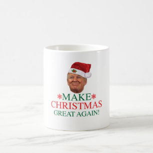 Caneca De Café Donald Trump - faça o excelente do Natal outra vez