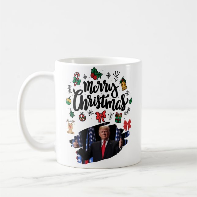 Caneca De Café Donald Trump Felry Natal (Esquerda)