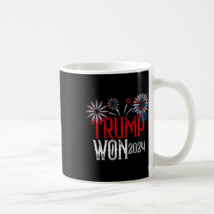 Caneca De Café Donald Trump Ganhou A Inauguração Eleitoral 2024 H