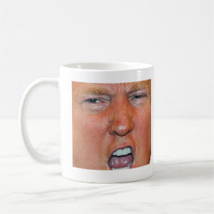 Caneca De Café Donald Trump Gritando