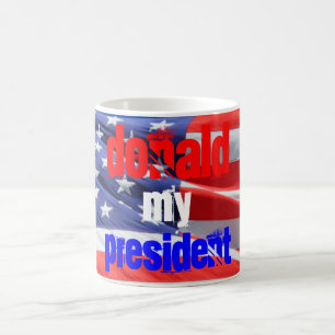 Caneca De Café Donald Trump Meu Presidente, Eleições 2016