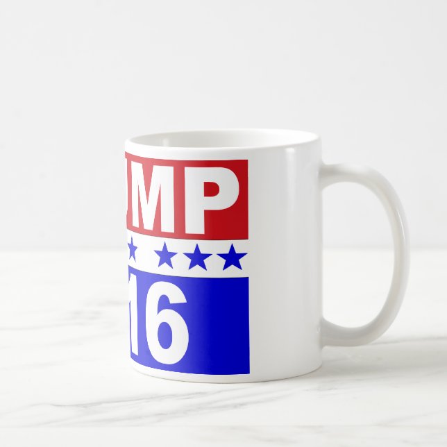 Caneca De Café Donald Trump para o presidente 2016 (Direita)