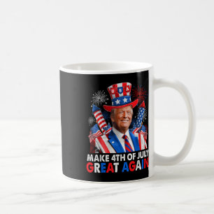 Caneca De Café Donald Trump Patriótico Serviço De Fogo Torna 4 De