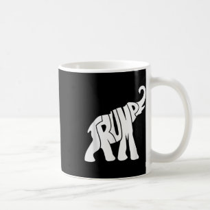 Caneca De Café Donald Trump Republican Elephirt Para Apoio