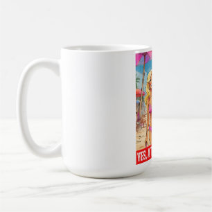 CANECA DE CAFÉ DONALD TRUMP - SIM, EU SOU UMA GAROTA TRUMP