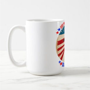 CANECA DE CAFÉ DONALD TRUMP - SIM, SOU UMA GAROTA TRUMP