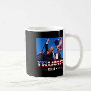 Caneca De Café Donald Trump Sobreviveu A Disparos Na Manifestação