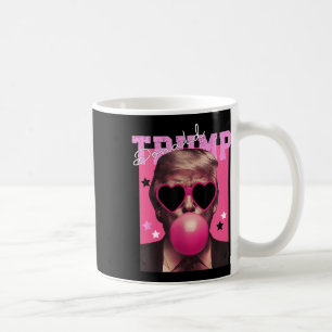 Caneca De Café Donald Trump Soprando Goma-de-Boca-Cola Triturada