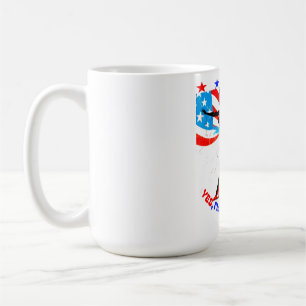 CANECA DE CAFÉ DONALD TRUMP-YES, EU SOU UMA GAROTA TRUMP