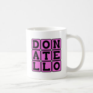 Caneca De Café Donatello, Artista do Renascimento