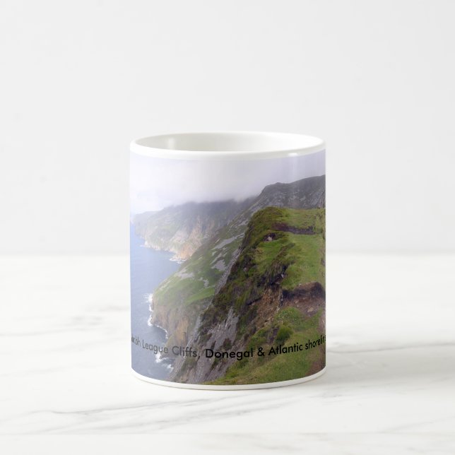 Caneca De Café Donegal Ireland, Sliabh League Cliffs & Atlantic (Centro)