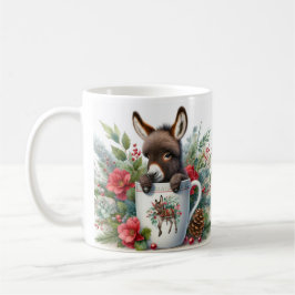 Caneca De Café Donkey Natal