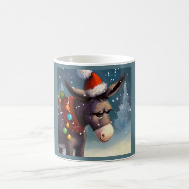 Caneca De Café Donkey Natal 2 (Centro)