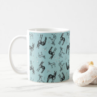 Caneca De Café Donkeys e Dandelions