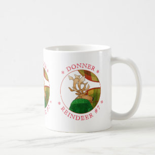 Caneca De Café DONNER REINDEER White Mug