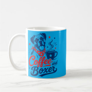 Caneca De Café Dono de Cachorro Boxer Mamãe Papai Amante de Pet H