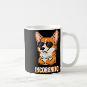 Caneca De Café Dono de cachorro Corgi galês engraçado incógnito H