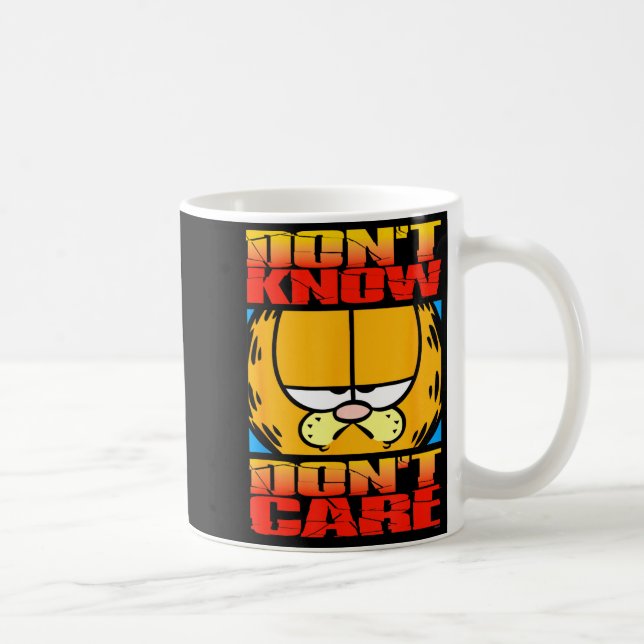 Caneca De Café Don't Know Dont Care  (Direita)