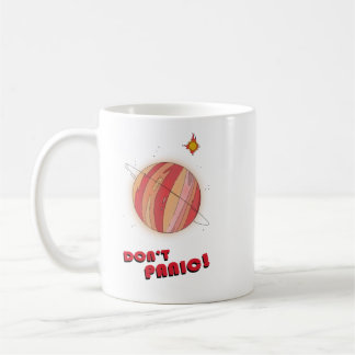 Caneca De Café Don't Panic!
