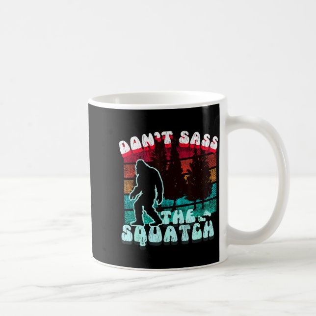 Caneca De Café Dont S The Squatch Funny Pun Joke  (Direita)