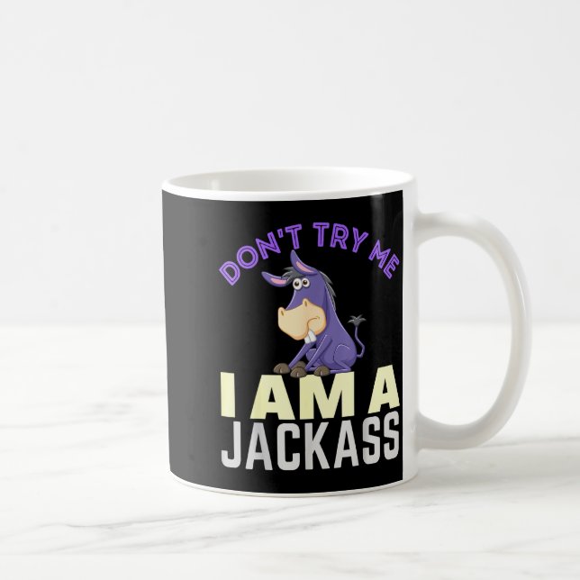 Caneca De Café Don't Try Me I Am A Jack Funny Halloween Costume  (Direita)
