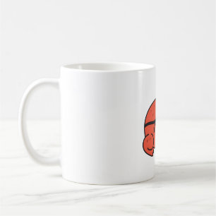 Caneca De Café Doodle de Sapo de Tomate