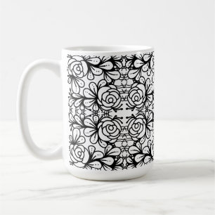 Caneca De Café Doodleroses