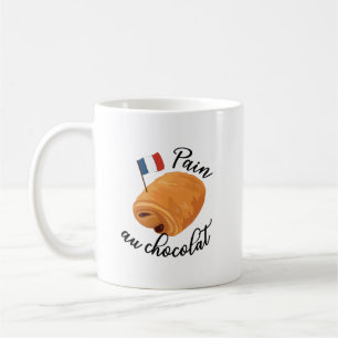 Caneca De Café Dor Au Chocolat - Odontologia Francesa Engraçada