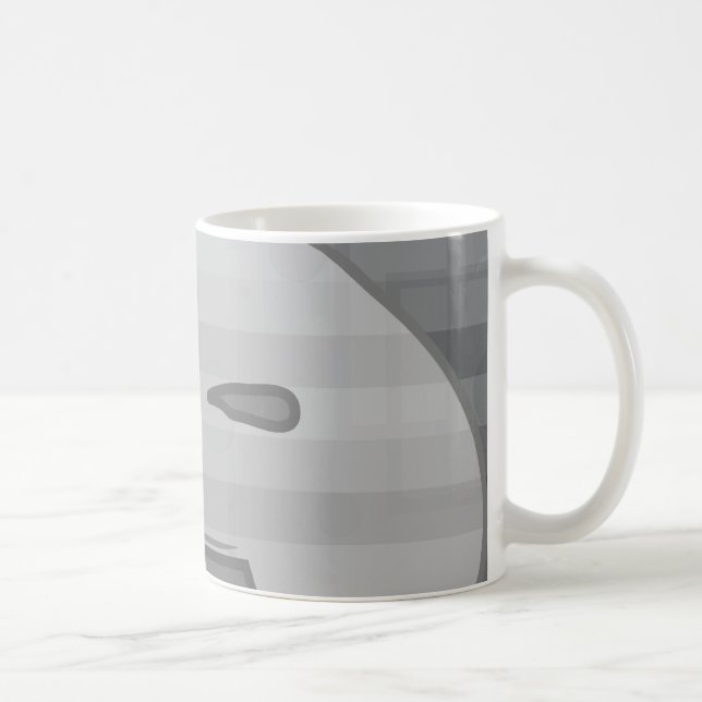 Caneca De Café Dor monocromática (Direita)