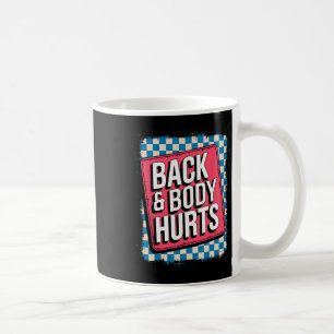 Caneca De Café Dores nas Costas e no Corpo Piada Engraçada de Fis